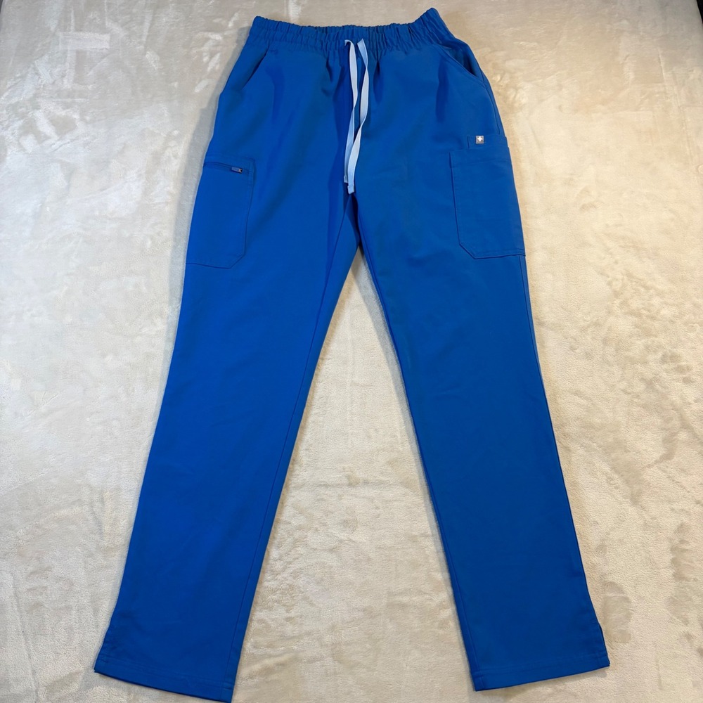 FIGS Technical Collection Royal Blue Scrub Pants Womens Small W20SW2031
